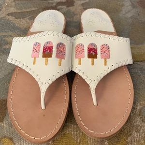 Jack Rogers Novelty Thong sandals Size 10